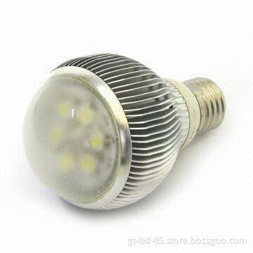 6W LED Ball Bulb, Replacement for Traditional Lights, with Energy-saving and High Power Features